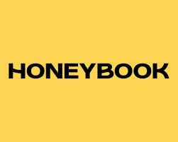 HoneyBook logo, representing an all-in-one client management and automation tool for wedding professionals.